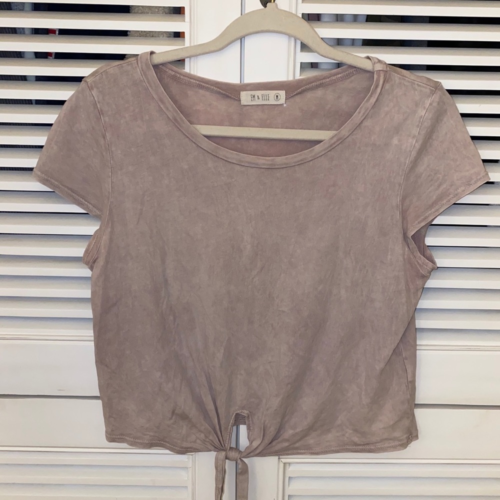Lounge Short Sleeve Top